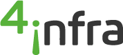 Logomarca da empresa de TI 4infra