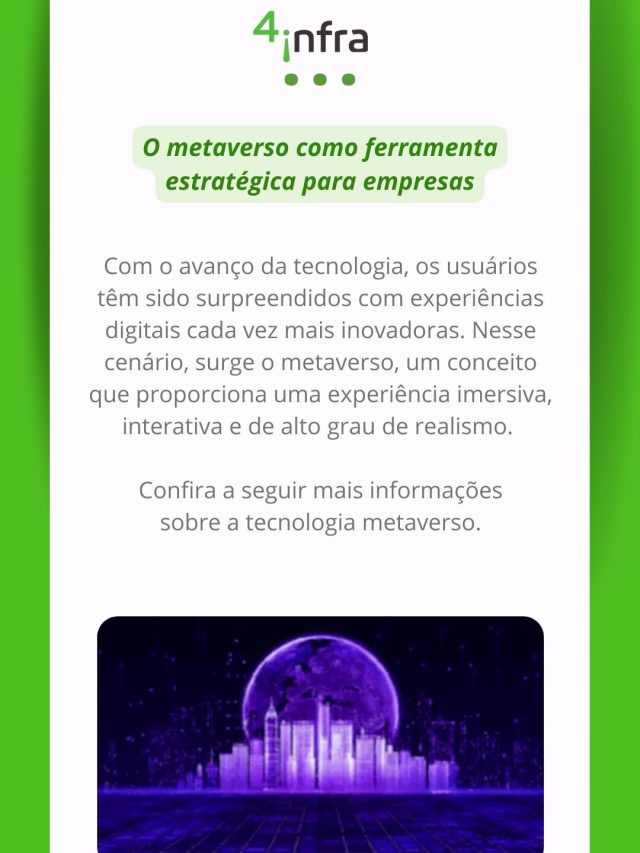 O metaverso e as experiências digitais imersivas