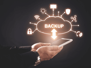 Imagem representando soluções de backup para proteção de dados.