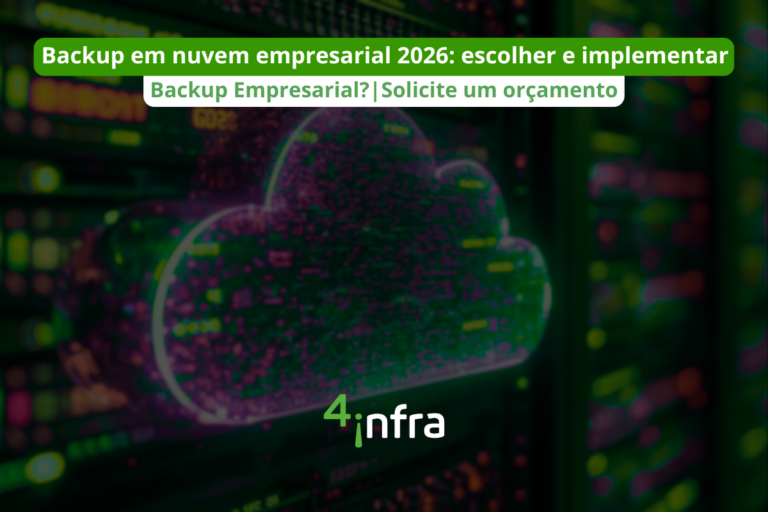 Backup em nuvem empresarial 2026: escolher e implementar