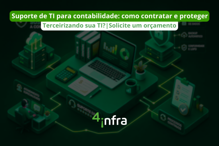 Suporte de TI para contabilidade como contratar e proteger