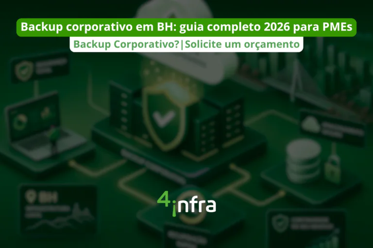 Backup corporativo em BH: guia completo 2026 para PMEs
