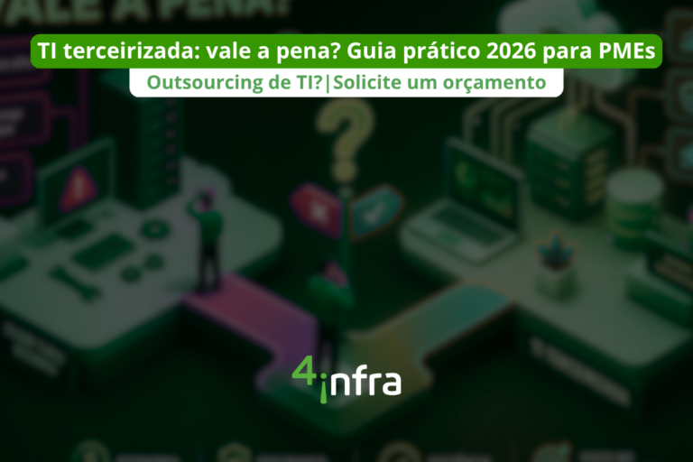 TI terceirizada: vale a pena? Guia prático 2026 para PMEs